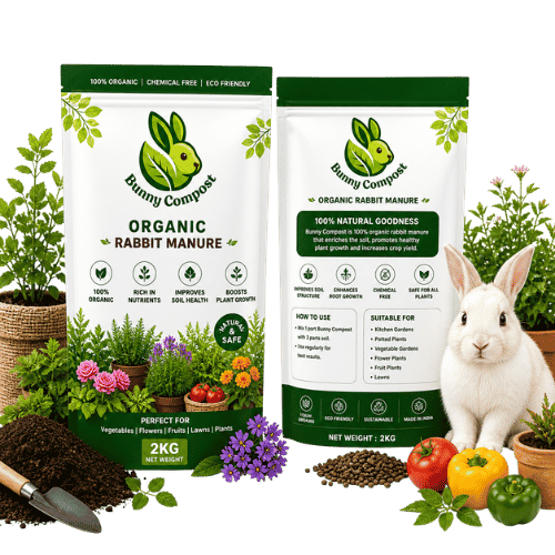 rabbit manure by bunny compost